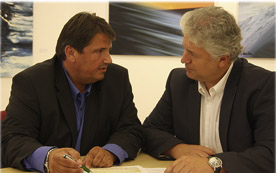 Der letzte Run auf den Sanierungsscheck 2011 hat bereits begonnen. Wer sich noch heuer enorme Energie- und Heizkosten sparen will, muss schnell handeln, raten Josef Muchitsch und Andreas Huss von der Gewerkschaft Bau-Holz.